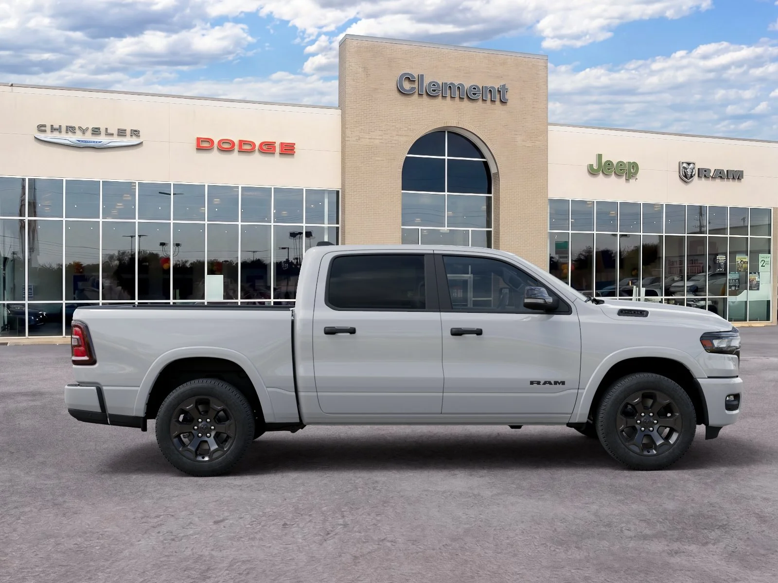 New 2026 Bright White Clear-Coat Exterior Paint RAM Big Horn/Lone Star image 50