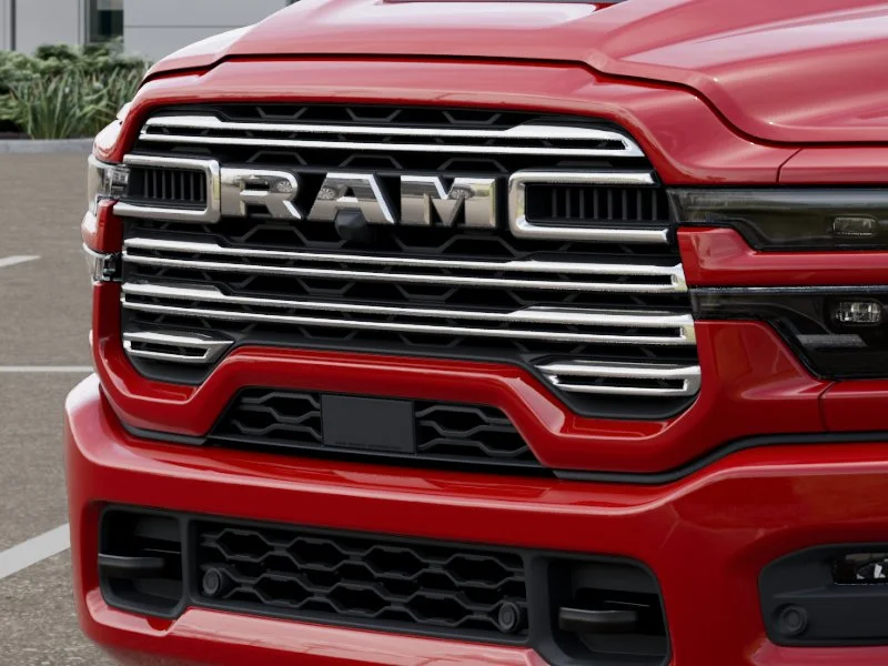 New 2026 Flame Red Clear-Coat Exterior Paint RAM Laramie image 56