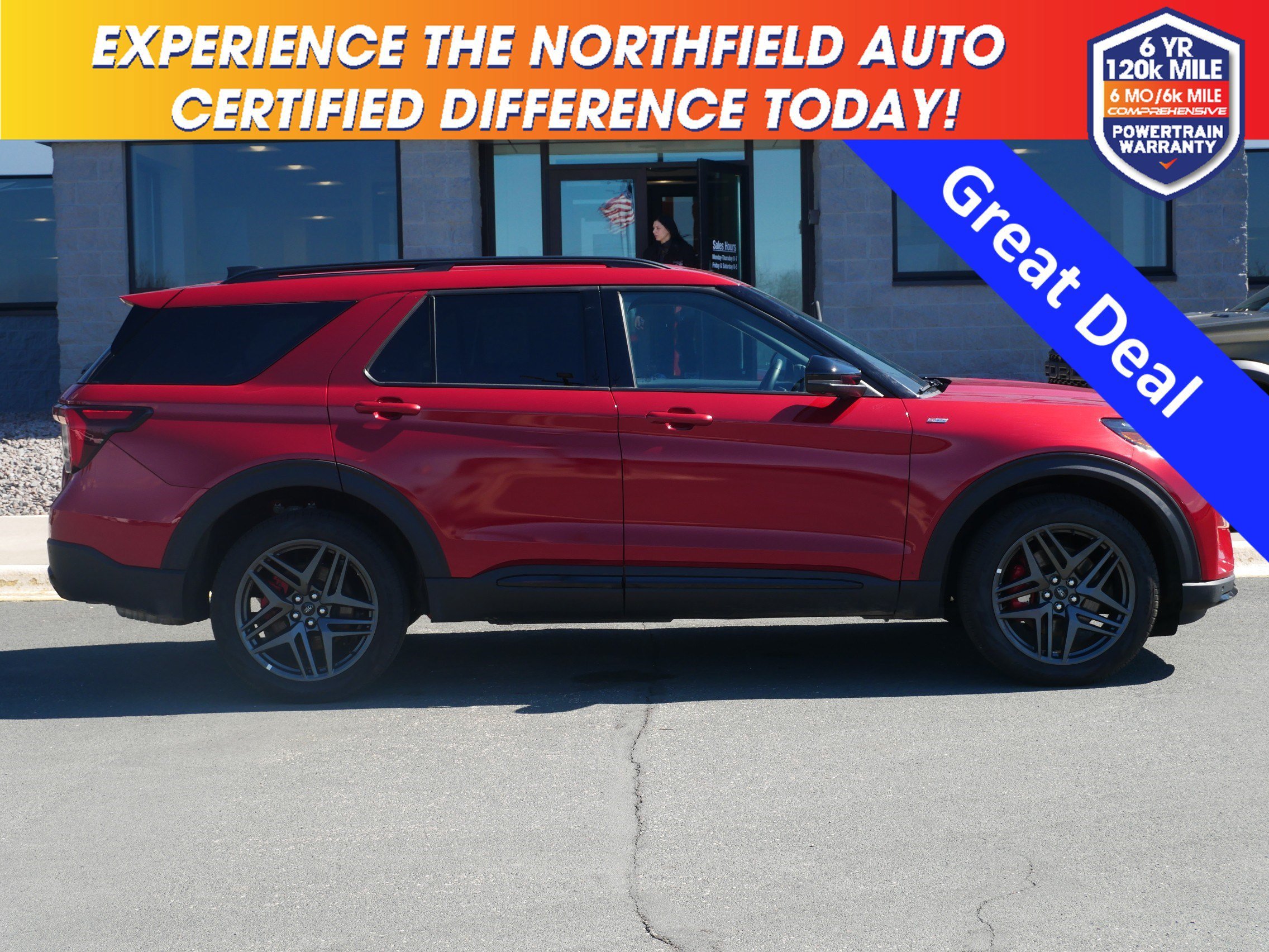 Used 2025 Red Ford ST-Line image 1