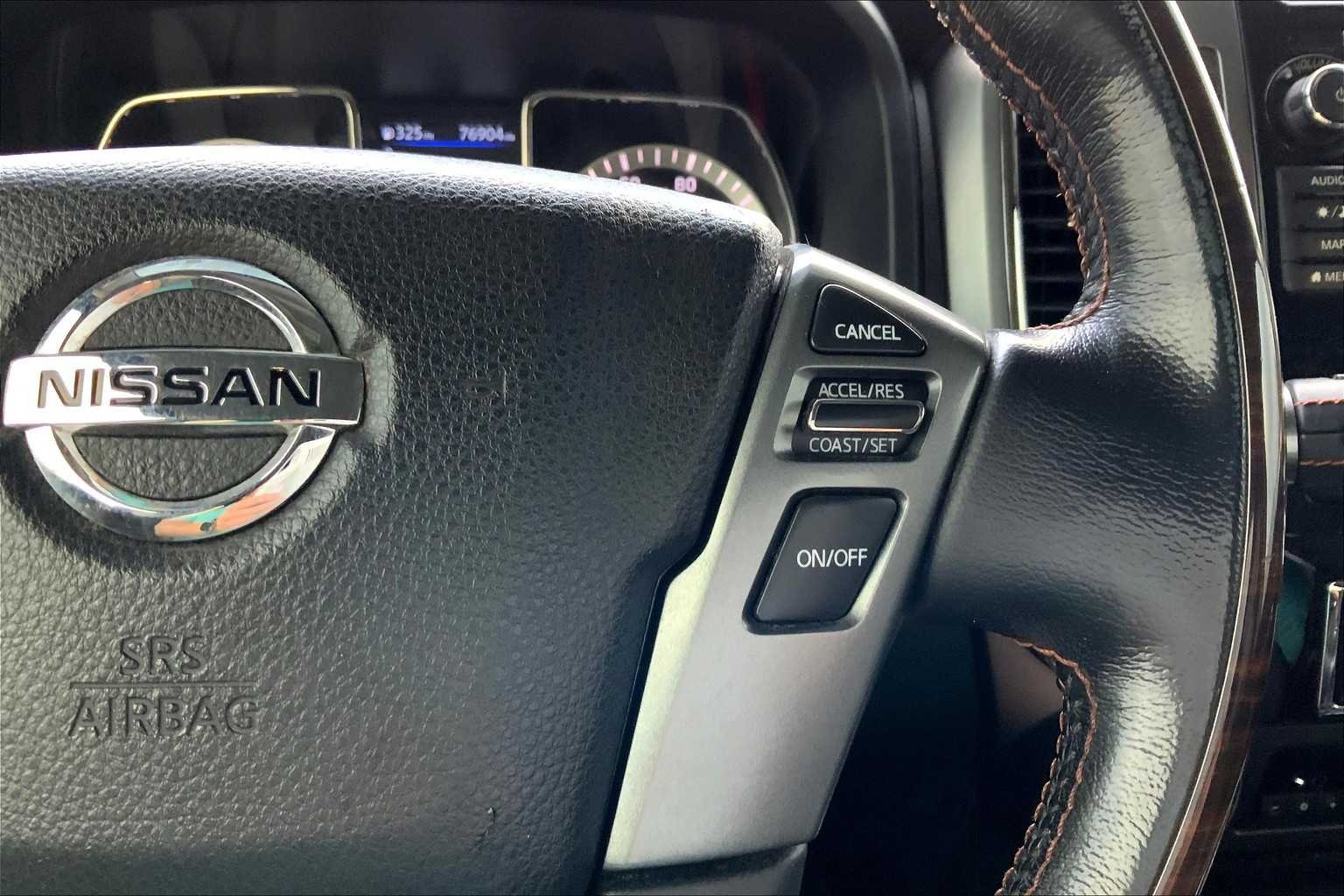 Used 2019 Magnetic Black Metallic Nissan Platinum Reserve image 24