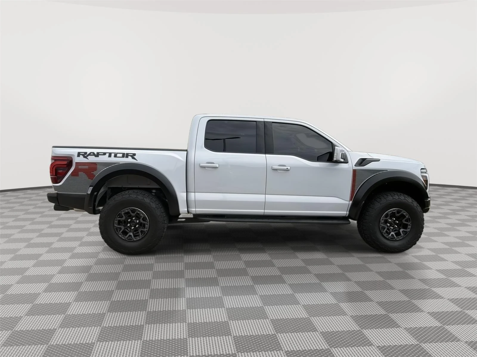 Certified Used 2025 Space White Ford Raptor image 8