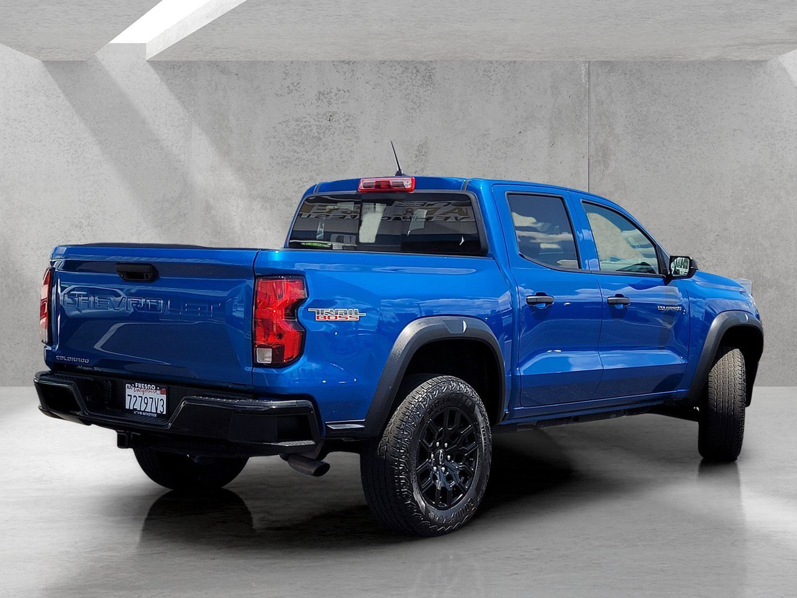 Used 2023 Glacier Blue Metallic Chevrolet Trail Boss image 5