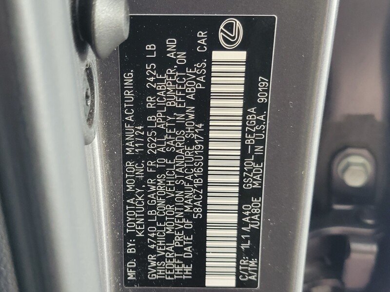 2025 Lexus ES 350 - Photo 20