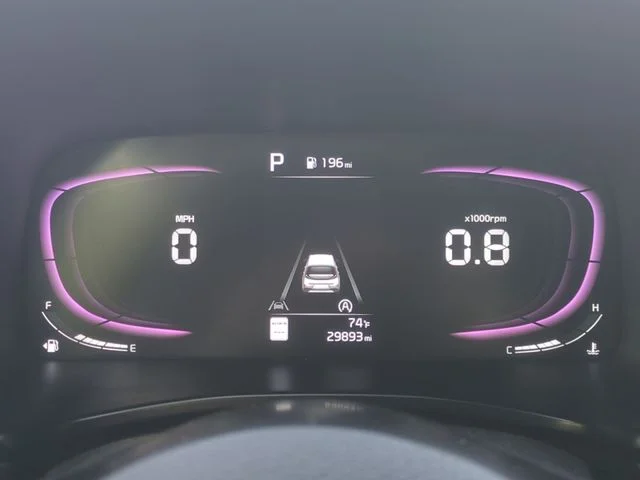 Used 2023 Gray Kia LX image 32