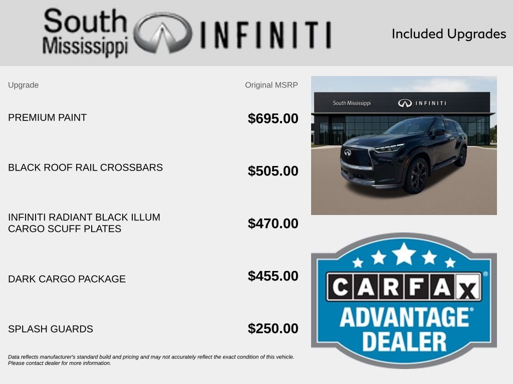 New 2027 MINERAL BLACK INFINITI Autograph AWD image 5