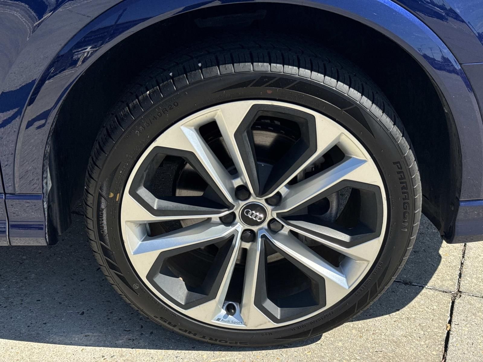 Used 2021 Blue Audi Premium Plus image 4