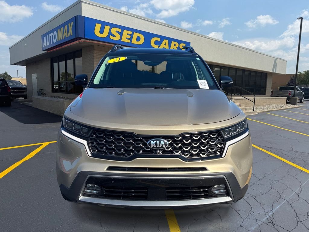 Used 2021 Crystal Beige Kia SX Prestige X-Line image 3