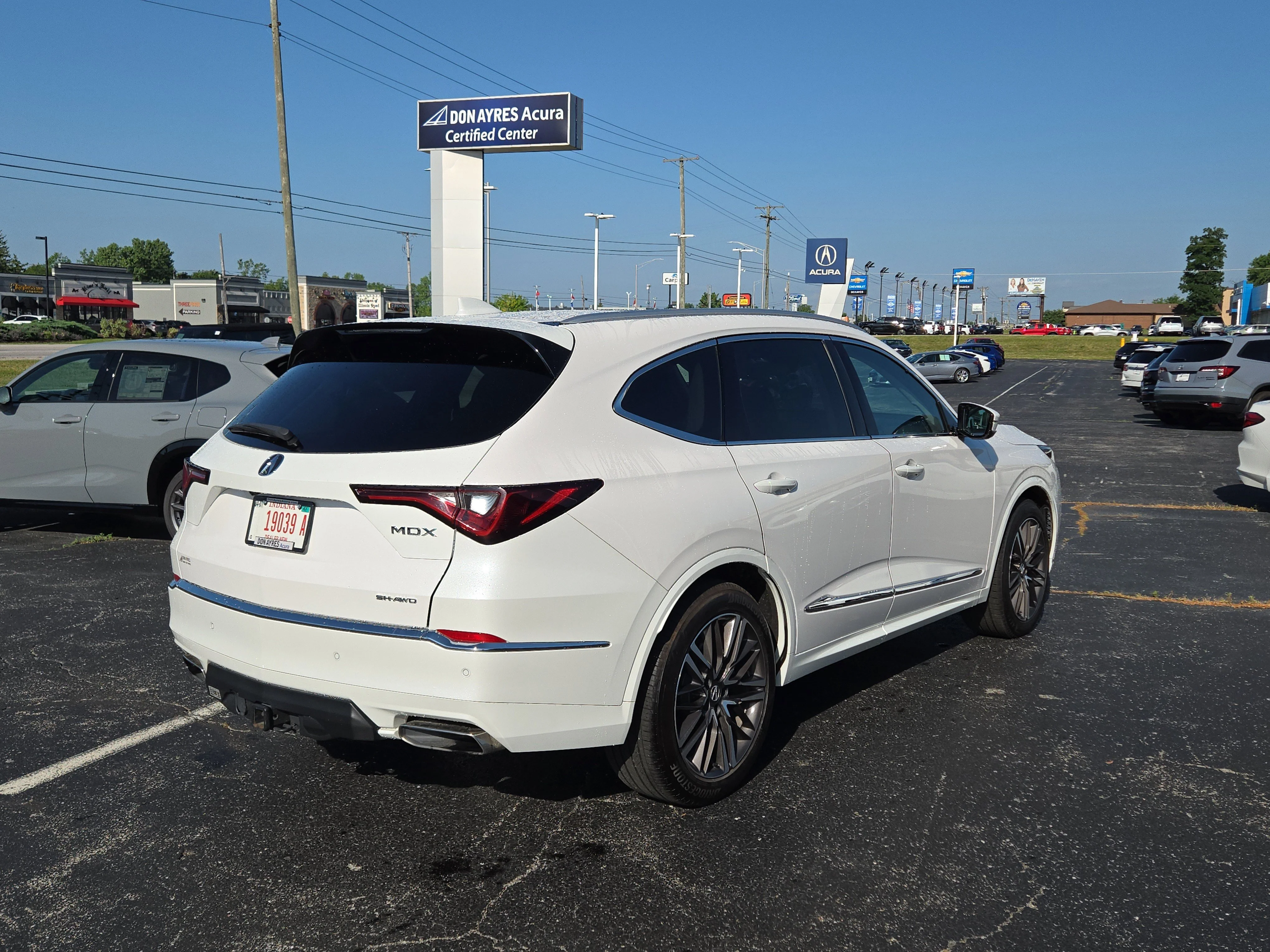 Certified Used 2025 Platinum White Pearl Acura SH-AWD ADVANCE image 68