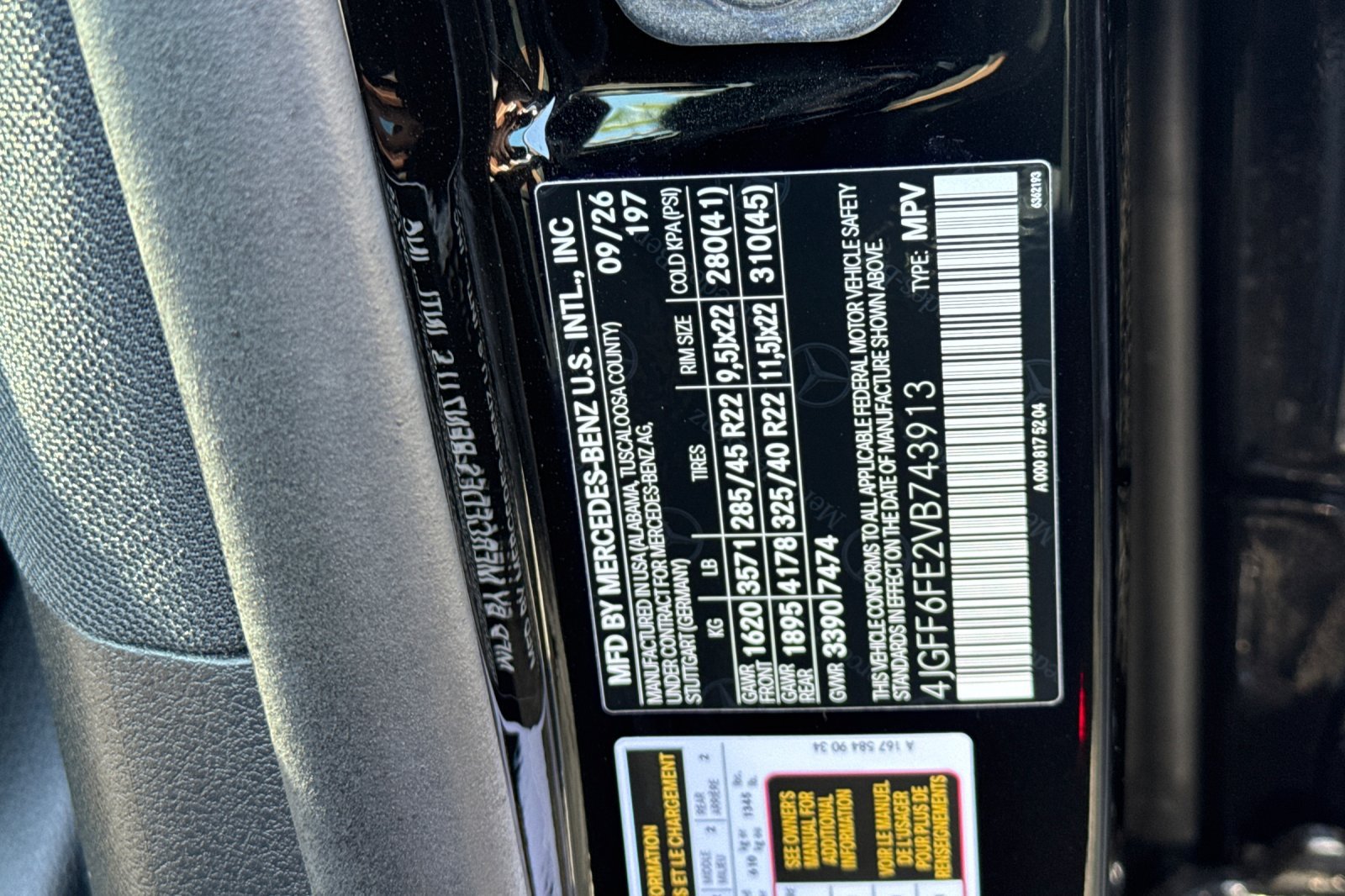 New 2027 Obsidian Black Metallic Mercedes-Benz GLS 450 image 38