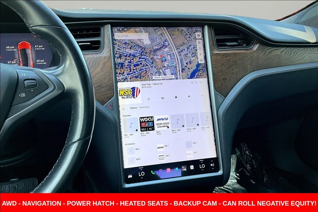 Used 2018 Red Tesla 100D image 9