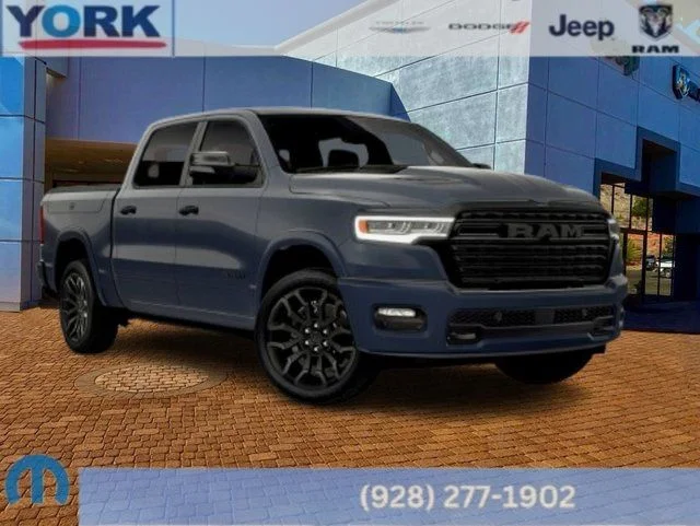 New 2026 Forged Blue Metallic Exterior Paint RAM Limited image 1