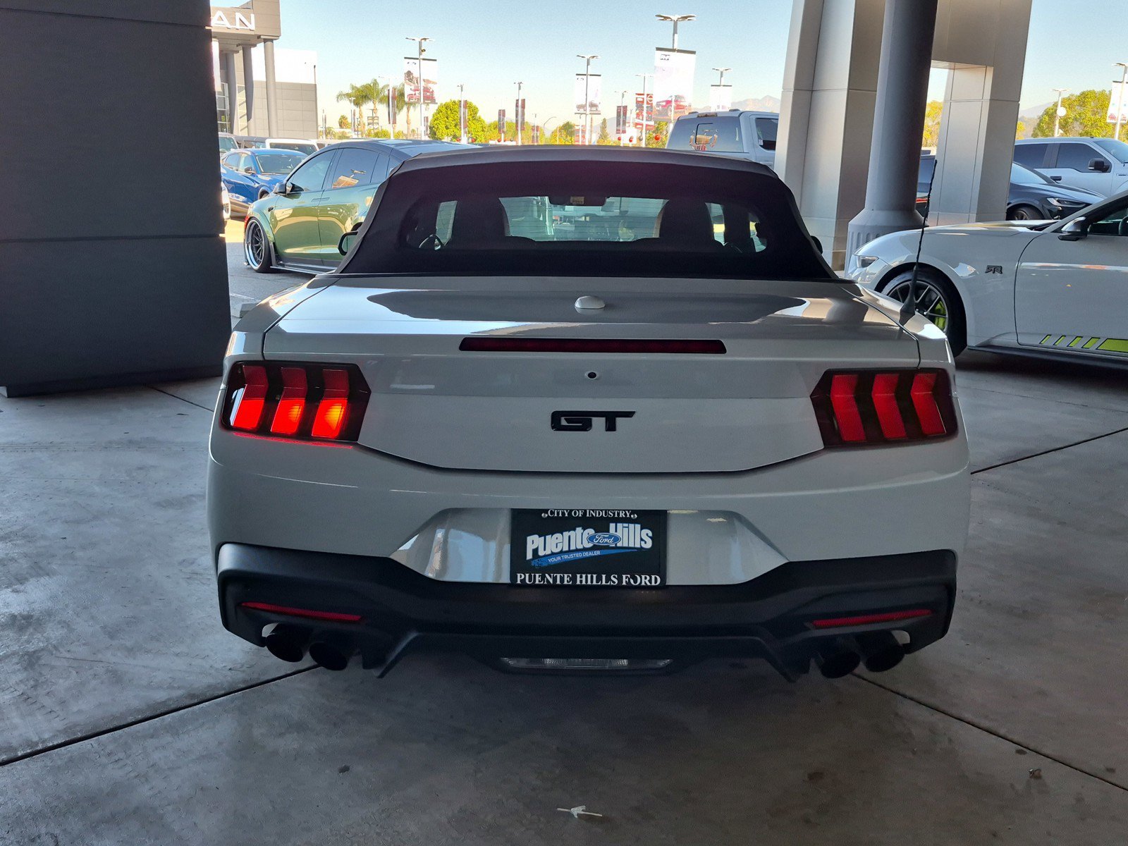 New 2026 Avalanche Gray Ford GT Premium Convertible image 6