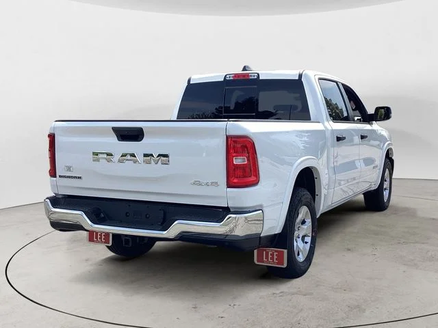 New 2026 Bright White Clearcoat Ram BIG HORN CREW CAB 4X4 5