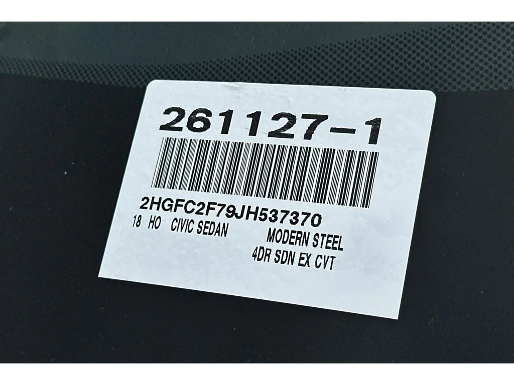 Used 2018 Modern Steel Metallic Honda EX image 2