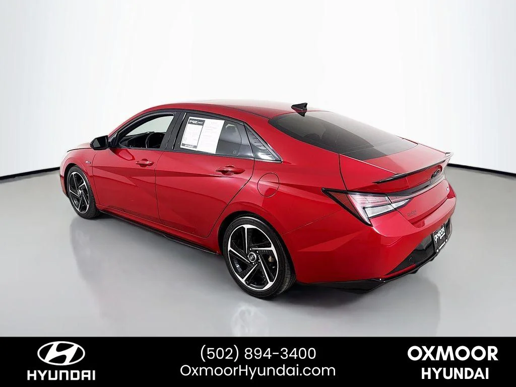 Used 2021 Scarlet Red Pearl Hyundai N Line image 5