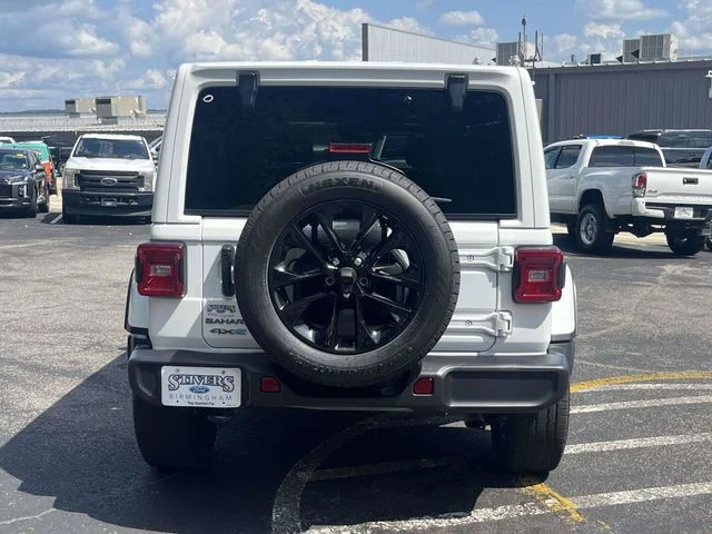 Certified Used 2025 White Jeep Sahara 4xe image 5