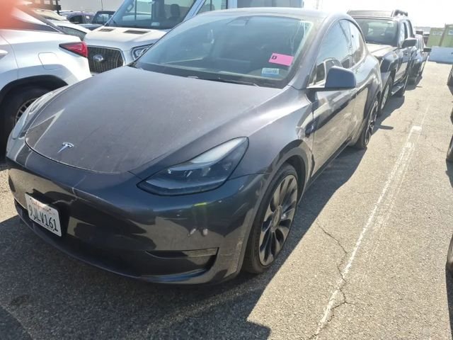Used 2023 Gray Tesla Performance image 5