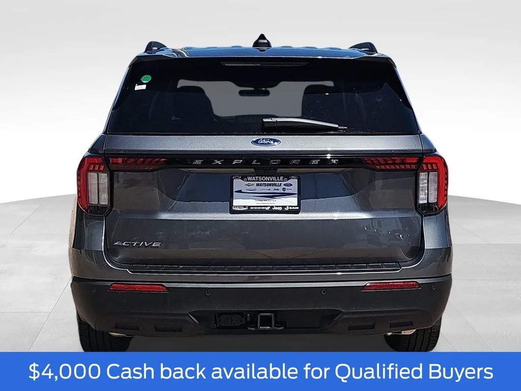 New 2026 Carbonized Gray Metallic Ford Active image 4