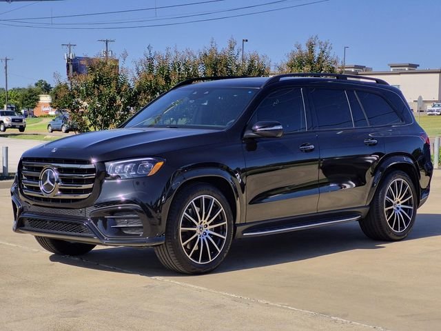 Certified Used 2025 Obsidian Black Metallic Mercedes-Benz GLS 580 image 3