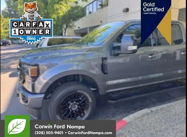 Used 2022 Gray Ford Lariat image 1