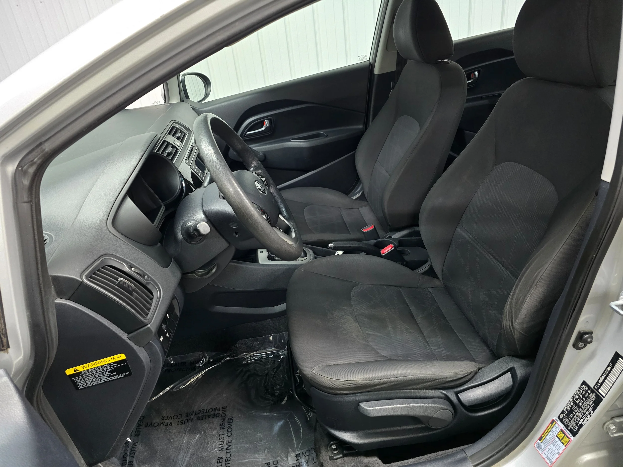 Used 2016 Bright Silver Kia LX FWD image 16