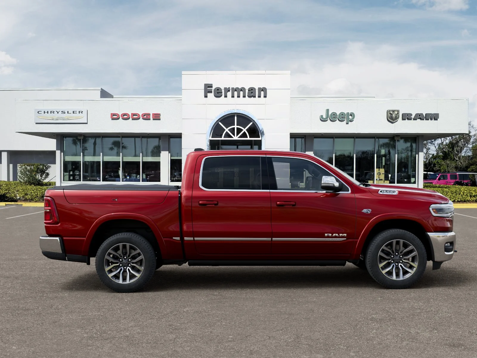 New 2026 Molten Red Pearlcoat RAM Limited image 51