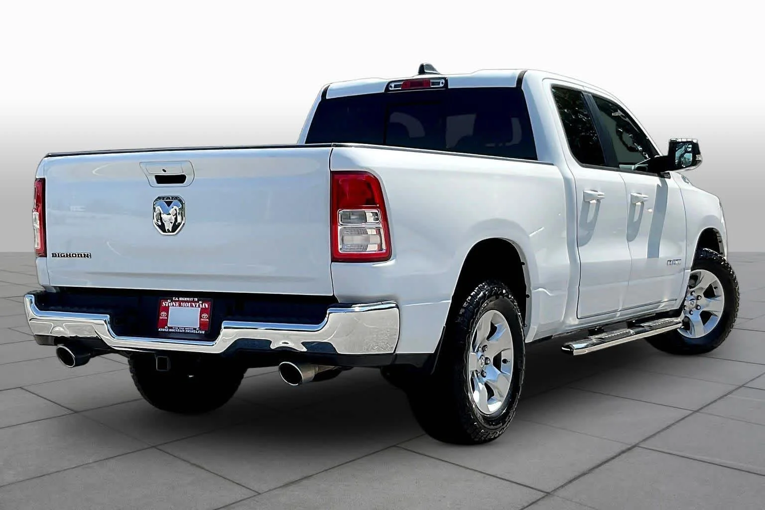 Used 2022 Bright White Clearcoat Ram Big Horn image 13