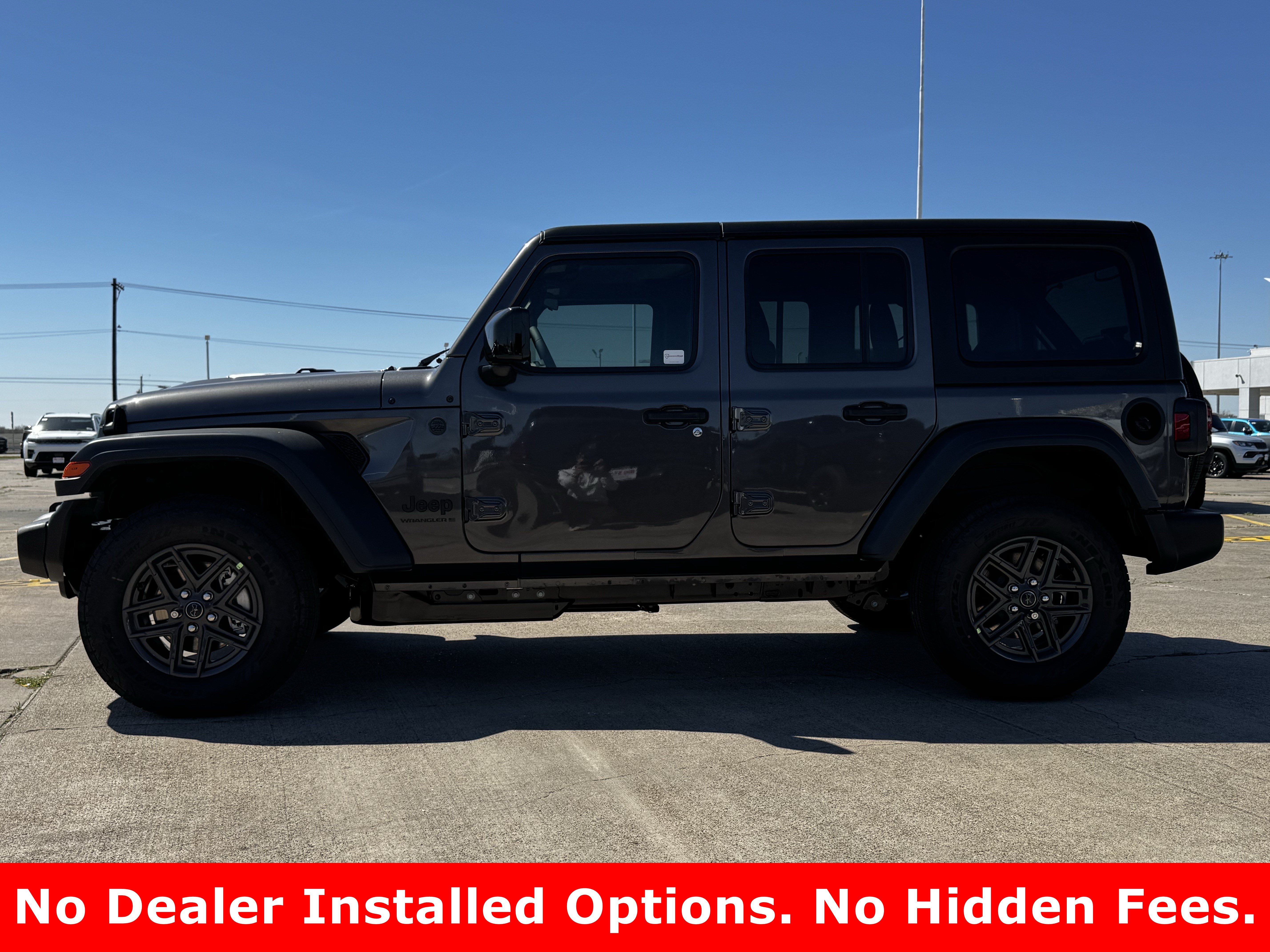 New 2026 Granite Crystal Metallic Clear-Coat Exterior Paint Jeep Sport S image 6