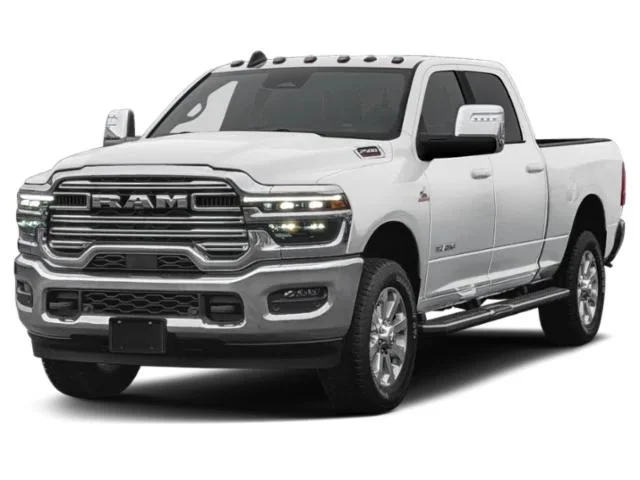 New 2027 Ceramic Gray Clear-Coat Exterior Paint RAM Laramie image 1