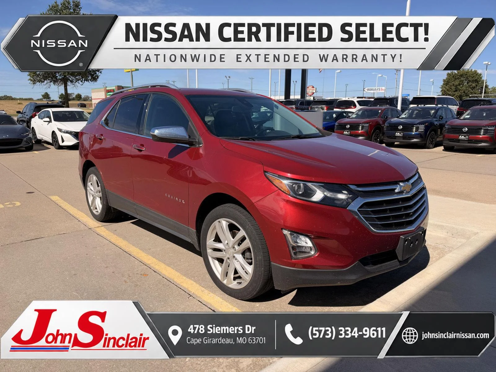 Used 2018 Cajun Red Tintcoat Chevrolet Premier image 1