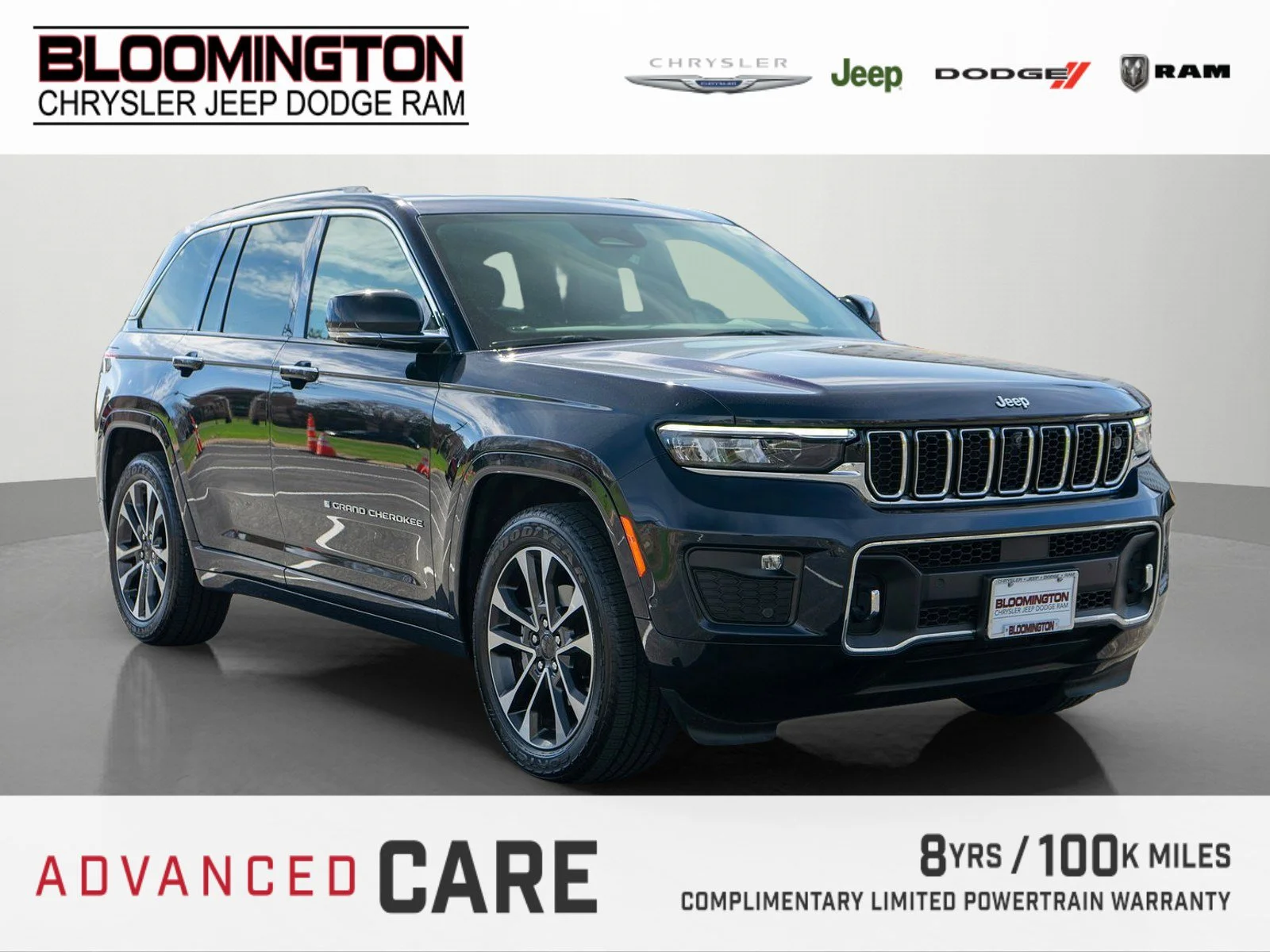 Used 2023 Midnight Sky Jeep Overland image 1