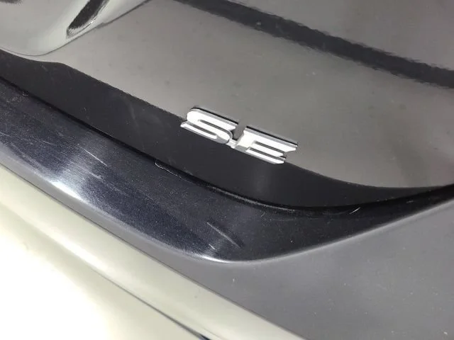 Used 2023 Midnight Black Metallic Toyota SE image 12