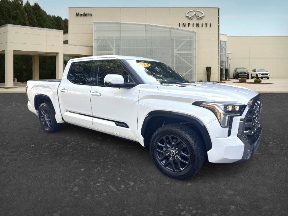 Used 2022 Pearl Toyota Platinum Hybrid image 3