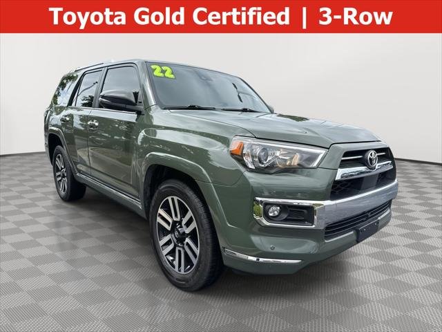 Certified Used 2022 ARMY GREEN Toyota  image 1