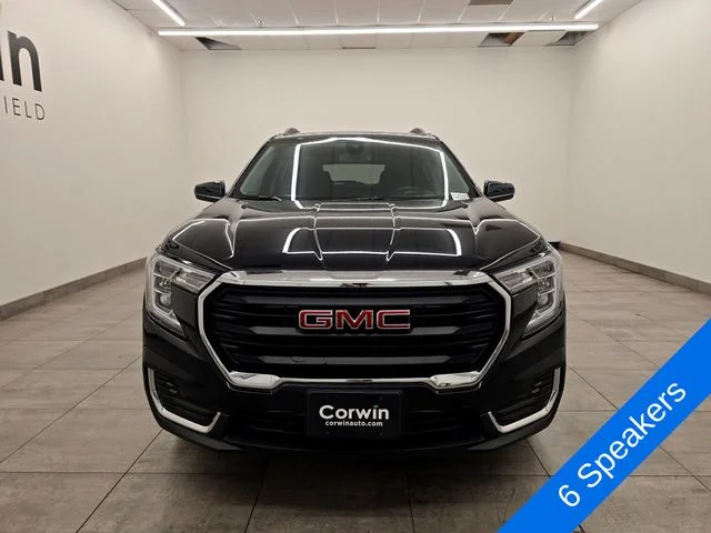 Used 2022 Ebony Twilight Metallic GMC SLE image 8