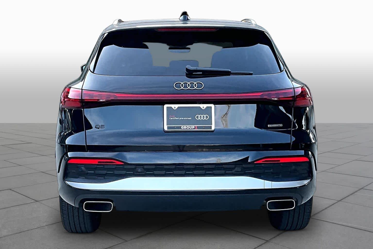 Used 2025 Mythos Black Metallic Audi Premium image 5