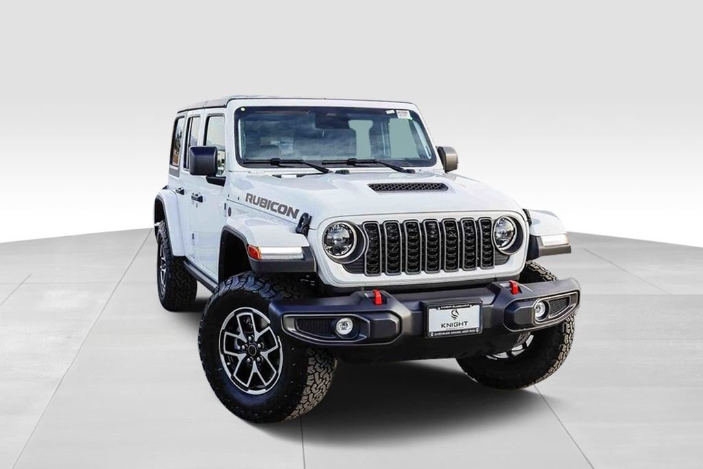 New 2026 Bright White Clearcoat Jeep Rubicon image 2
