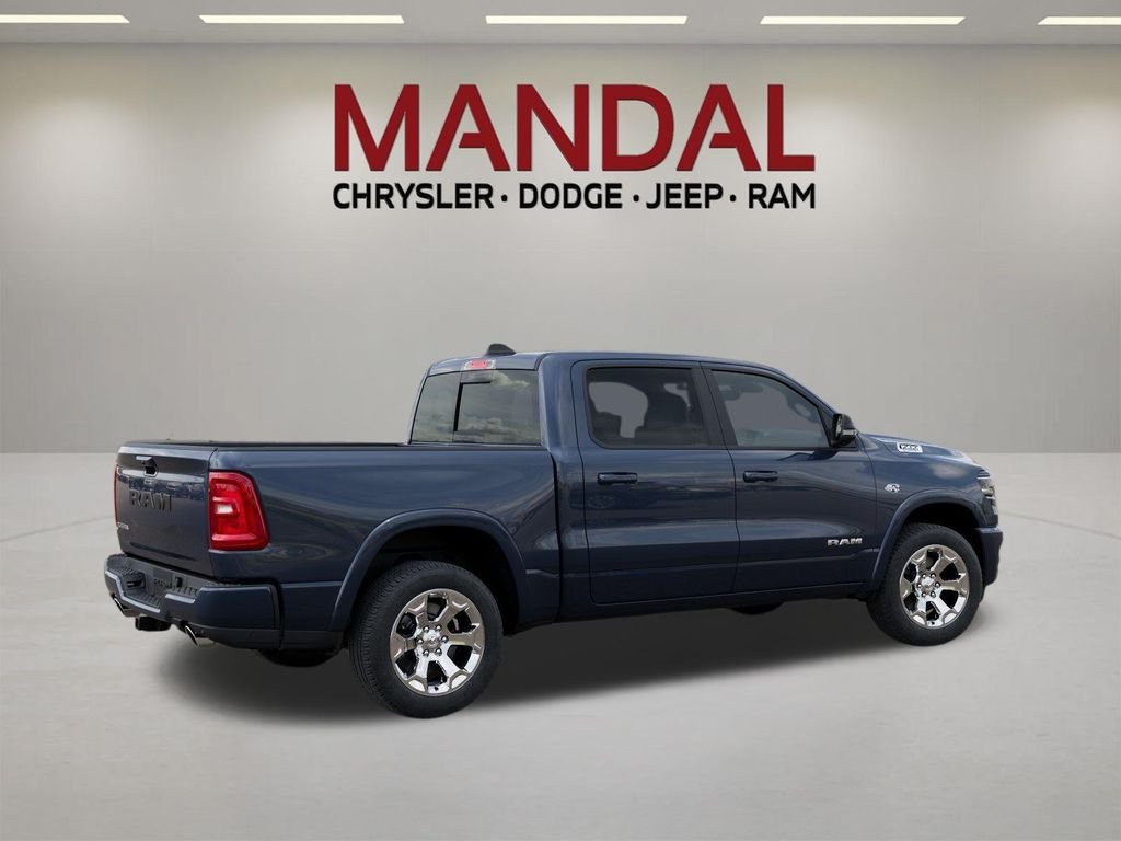 New 2026 Forged Blue Metallic Exterior Paint RAM Big Horn image 4