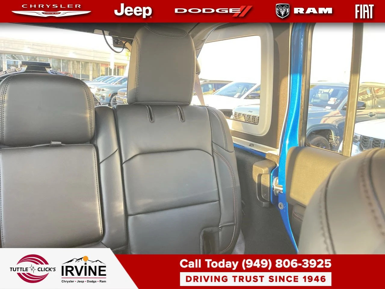 New 2026 Hydro Blue Pearl-Coat Exterior Paint Jeep Rubicon X image 6