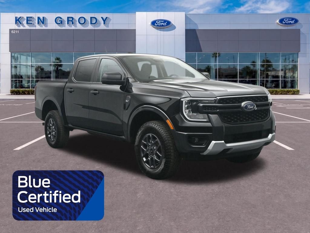 Certified Used 2024 Black Ford XLT image 1
