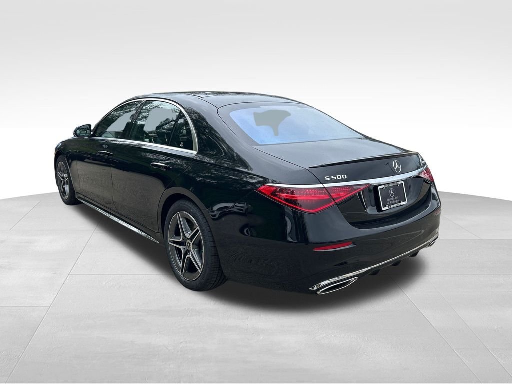 New 2026 Obsidian Black Metallic Mercedes-Benz S 500 image 3