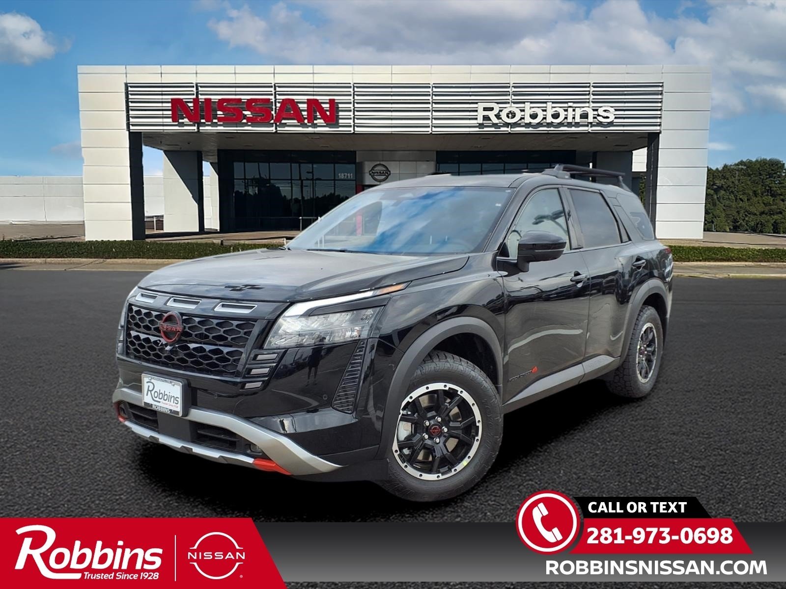2026 Nissan Pathfinder Rock Creek® Black at Robbins Nissan