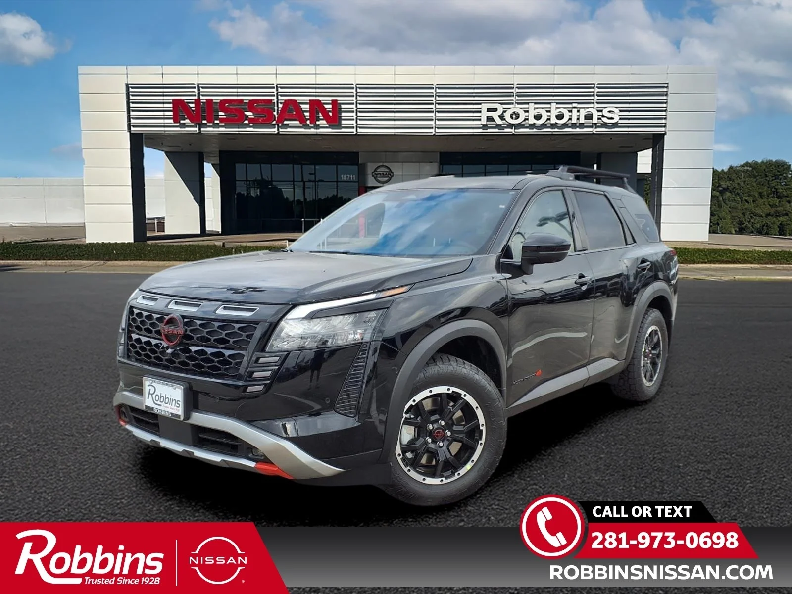 2026 Nissan Pathfinder Rock Creek® Black at Robbins Nissan