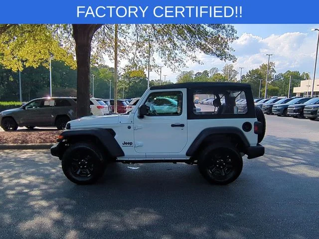 Used 2025 White Jeep Sport image 2
