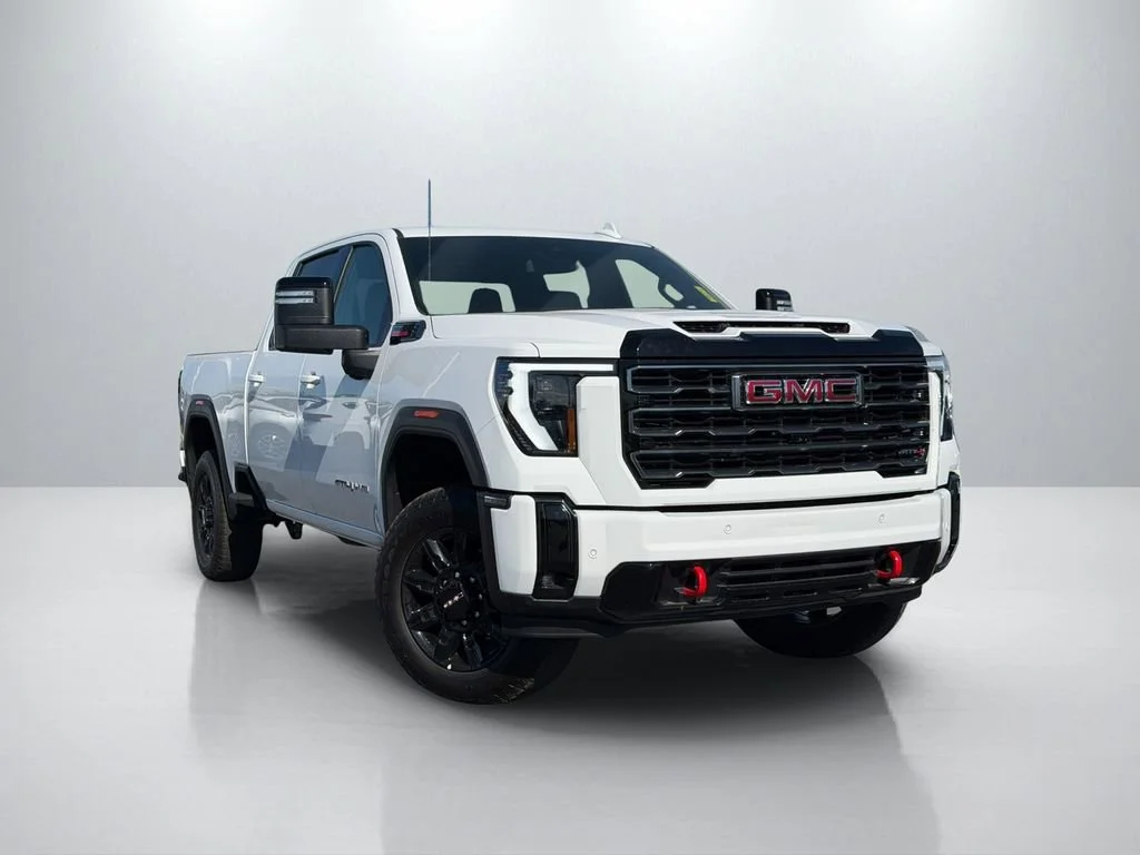 Used 2025 Summit White GMC AT4 image 1