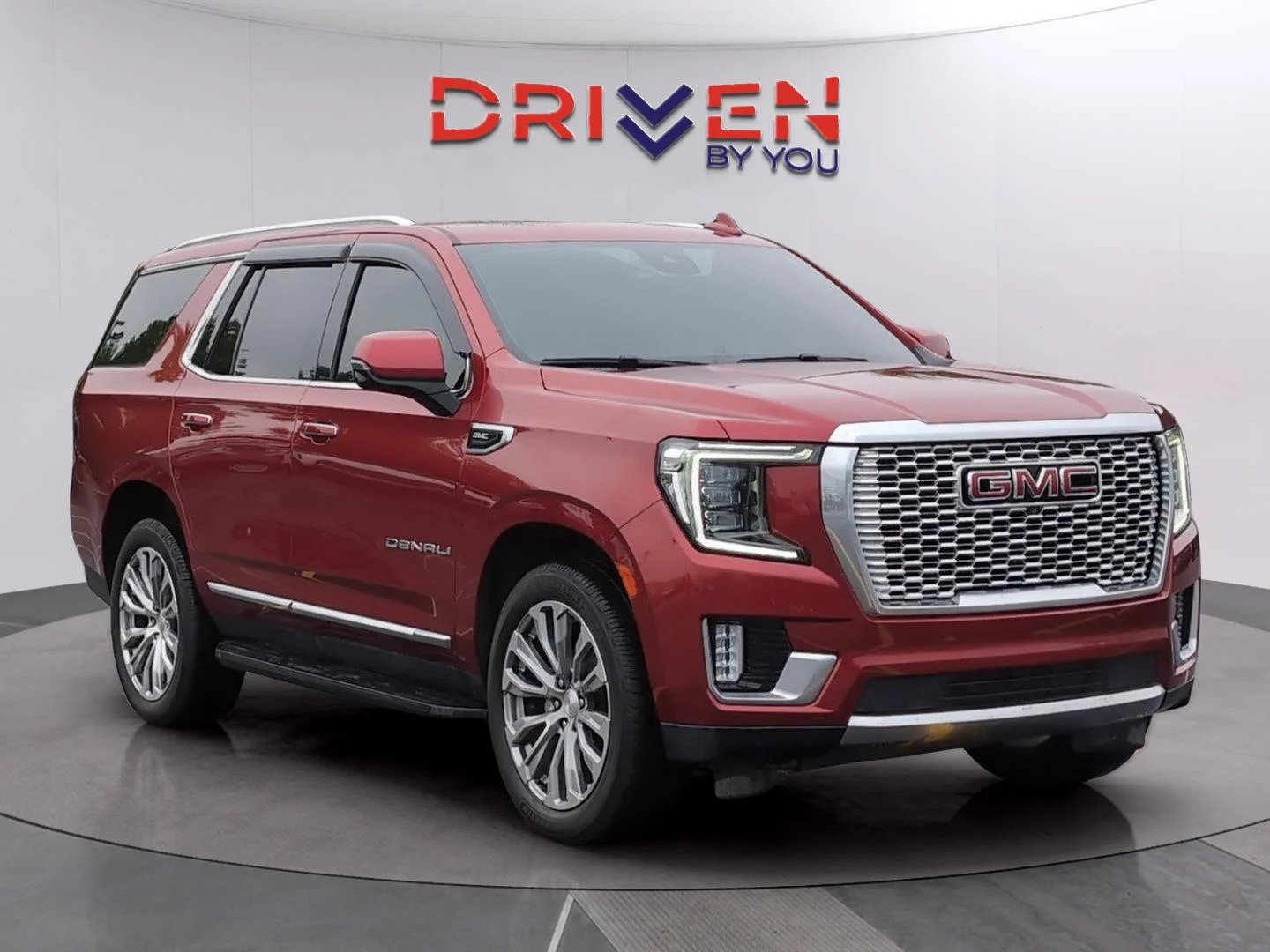 Used 2024 Volcanic Red Tintcoat GMC Denali image 7