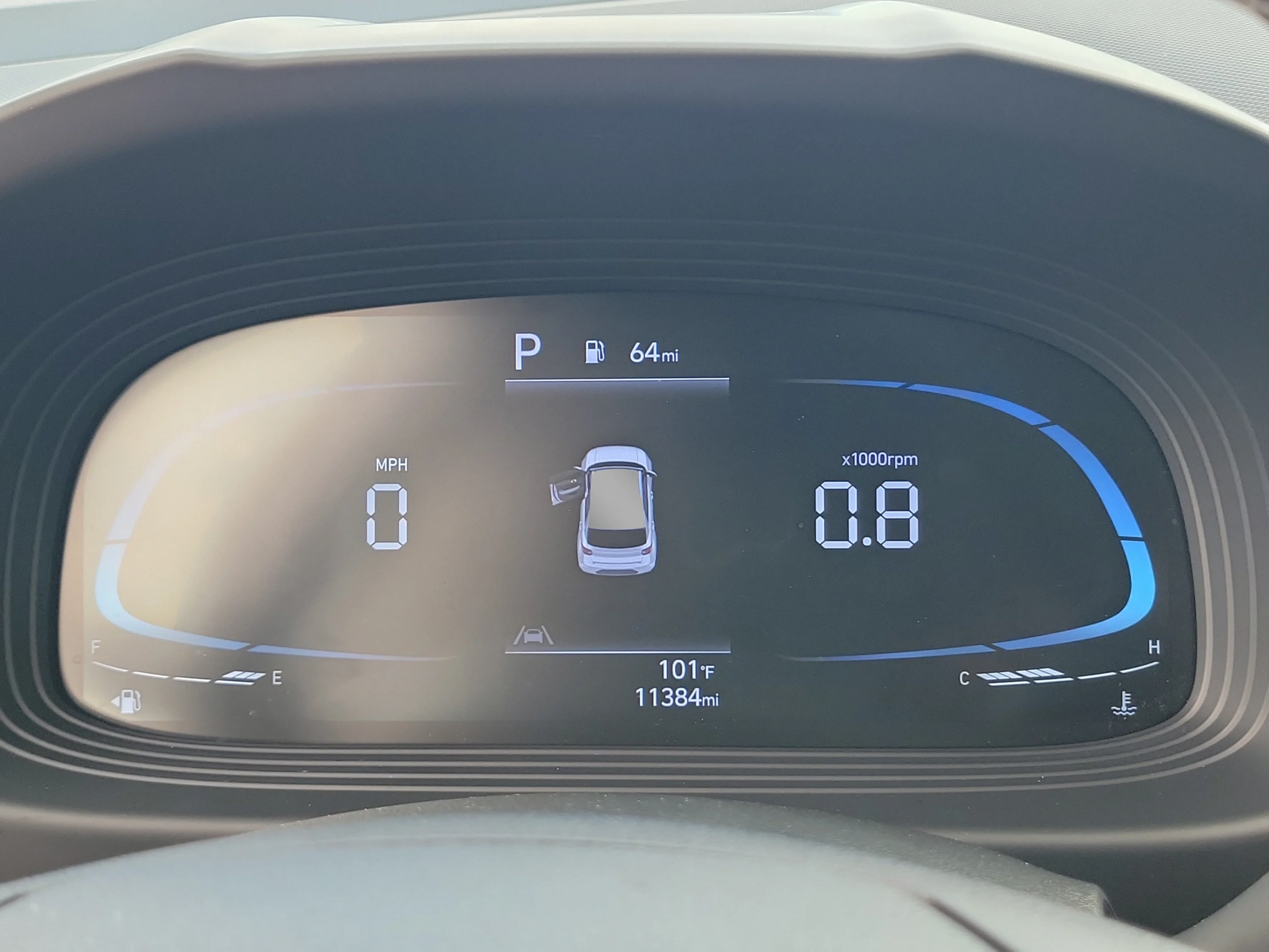 Used 2024 Intense Blue Hyundai SEL image 23