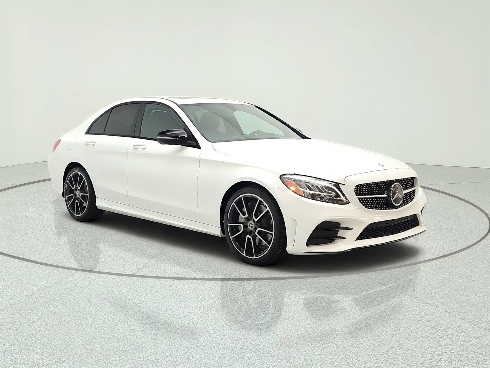 Used 2020 Polar White Mercedes-Benz C 300 Sedan image 3