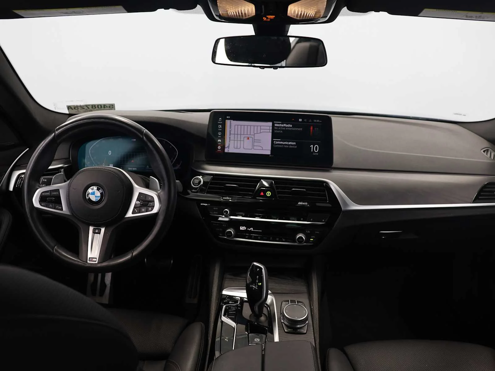 Certified Used 2022 Bluestone Metallic BMW 530i image 16