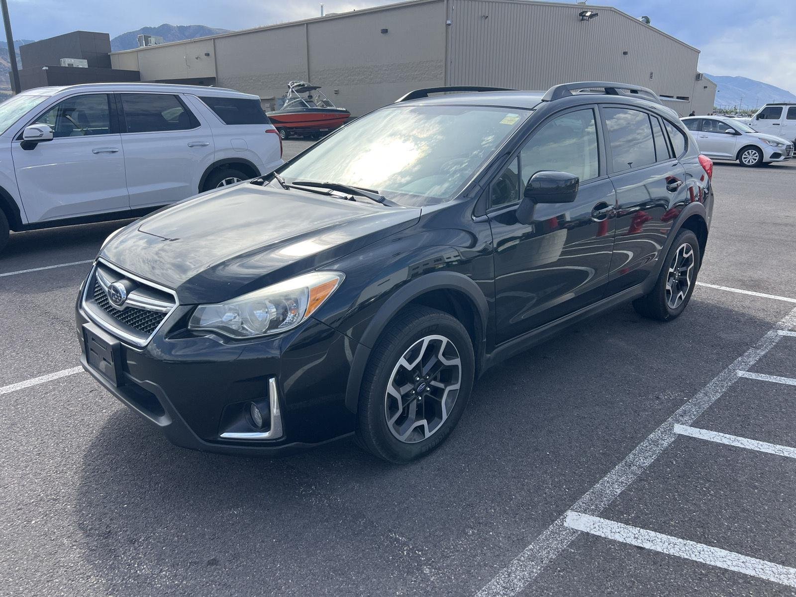 Used 2017 Crystal Black Silica Subaru Premium image 1